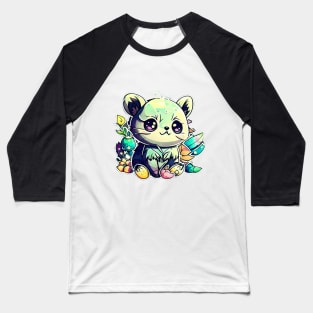 "Enchanted Whimsy: A Delightfully Cute Animal with a Marvelous Design" Baseball T-Shirt